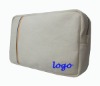 (XHF-COSMETIC-163) metal zipper canvas makeup cosmetic bag