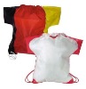 (XHF-DRAWSTRING-008)   cloth shape drawstring backpack