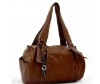(XHF-LADY-026) fashion brown pu handbag for lady
