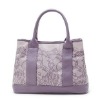 (XHF-LADY-048) fashion lady bag with lace decoration