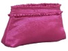 (XHF-LADY-050) cute satin fabric evening clutch for lady