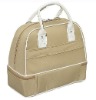 (XHF-LADY-081) two layer lady bag with short carry handle