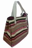 (XHF-LADY-105) fashion canvas lady tote bag