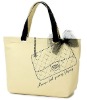 (XHF-LADY-122) printed fashion pu bag for young lady