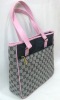 (XHF-LADY-156) fashion jacquard lady handle bag