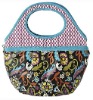 (XHF-LUNCH-018)   Hobo style lady picnic lunch bag
