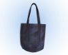 (XHF-SHOPPING-075) black shopping tote bag