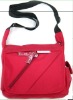 (XHF-SHOULDER-029)   red color lady shoulder bag