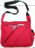 (XHF-SHOULDER-029) red color lady shoulder bag