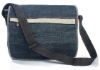 (XHF-SHOULDER-077) denim shoulder messenger bag