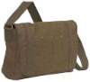 (XHF-SHOULDER-117) cotton canvas shoulder messenger bag