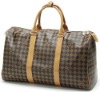 (XHF-TRAVEL-006) premium lady travel bag with strip pattern