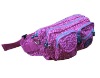 (XHF-WAIST-064) cute pink military waist bag for lady