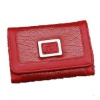 (XHF-WALLET-008) red pu purse wallet for lady