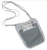(XHF-WALLET-041) microfiber neck pocket holder