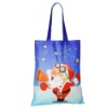 Xmas/christmas foldable shopping bag