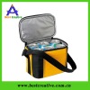 Yellow Cooler/Lunch Bag 6 beer can cooler bag