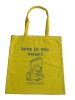 Yellow Cotton bag