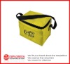 Yellow Custom Logo insulated drink coolers bag