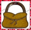 Yellow Enamel Clip Purse Shaped Bag Hanger/Purse Hooker/Handbag Hook/Purse Holder/Handbag Purse Caddy