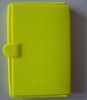 Yellow Name Card Holder, Silicone Business Card Case