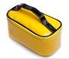 Yellow PVC pouch