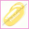 Yellow Silicone Luggage Tag