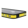 Yellow and Black Premium Bumper Case for Apple iPhone 4 with Metal Buttom#8233