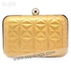 Yellow clutch evening bags WI-0561