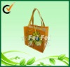 Yellow fashionable carrier for girls nonwoven cute shopping bags