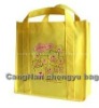 Yellow promotional gift bag