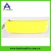 Yellow shiny fashion colorful cosmetic bag