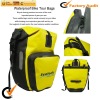 Yellow waterproof bicycle front wheel Bag