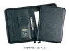 ZIP PORTFOLIO WITH CALCULATOR AND BINDER