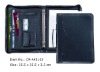 ZIP PORTFOLIO WITH CALCULATOR AND BINDER