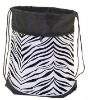 Zebra Print Stringpack