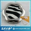 Zebra bag hanger