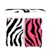 Zebra leather case for ipod touch 4