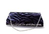 Zebra print evening bag/handle clutch purse bag 063