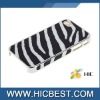 Zebra-stripe Pattern Hard Plastic Case Cover for iPhone 4