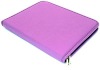 Zip-Around Leather Folio Case for Apple iPad 2 (Purple)