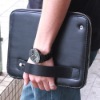 Zip PU leather case for Apple iPad2