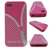 Zip Pattern Silicone Case for iPhone 4G /For iPhone Silicone Case