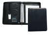 Zip Portfolio with calculator and 3 rings binder