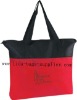 Zipper Closure Red Tote Bag , tote bag,shopping bag,promotional bag,fashion bag ,handbag