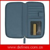 Zippered credit card wallet