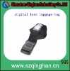 adjustable polyester luggage belt with id card holder