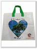 advertising on pp woven shopping bag