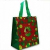 advertisment carrier bag with waterproof pp wove material