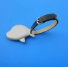 airplane shape metal bag luggage tags